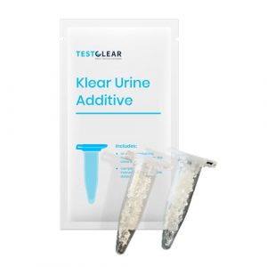 blister testclear klear urine additive
